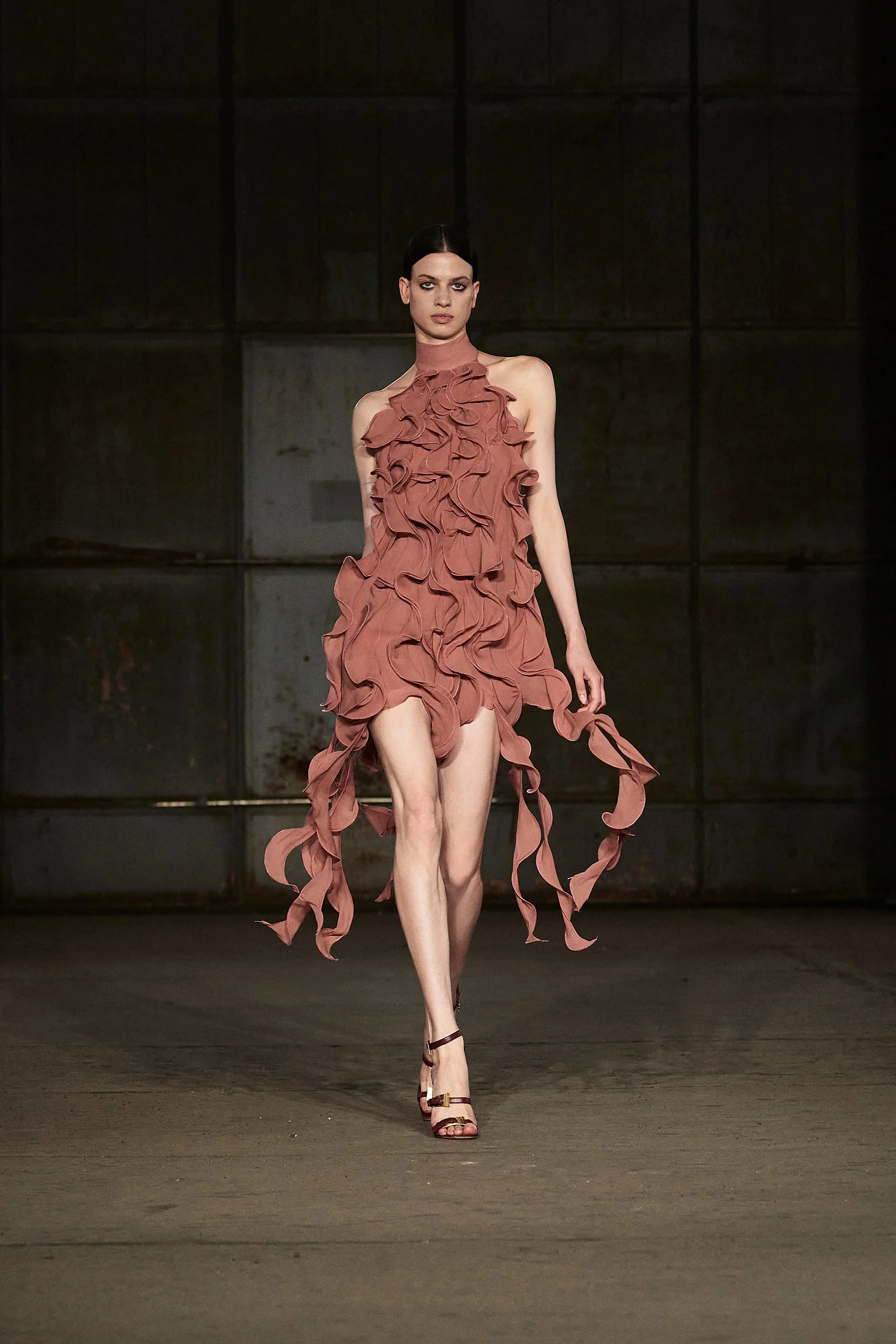 Aniye Records SS26 RUFFLE DRESS GABY